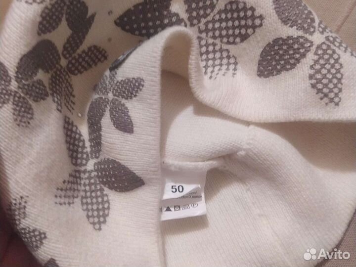 Шапка детская 50-52 демисезон