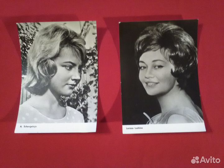 Актеры кино Шенгелая,Лужина,Акташева,Редкие