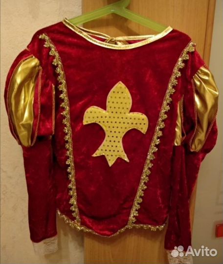 Карнавальный костюм принц на прокат р.134