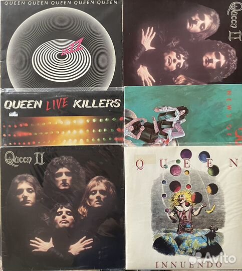Queen фирменные пластинки