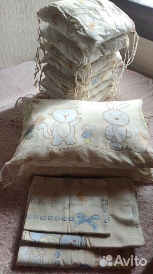 Бортики на детскую кроватку