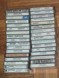 Аудиокассеты. CD. Компактдиски