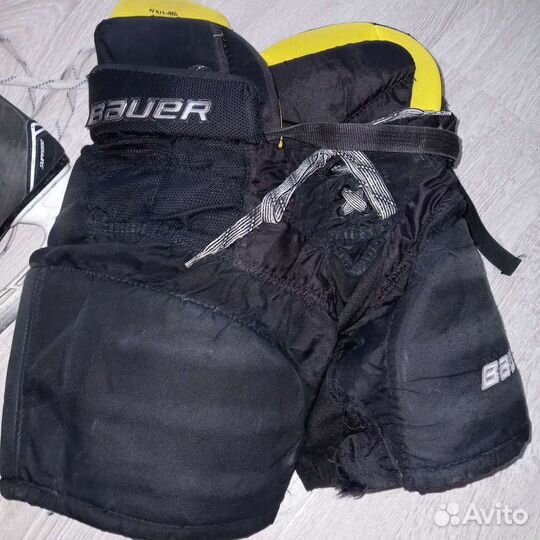 Коньки хоккейные bauer, шорты
