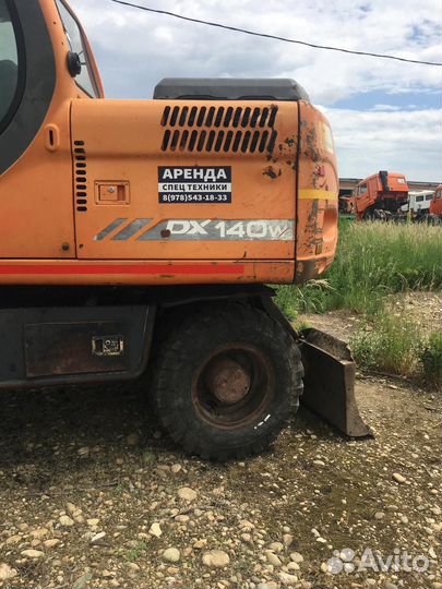 Колёсный экскаватор DOOSAN DX140W, 2006