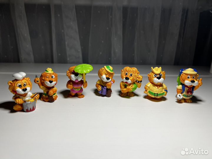 Игрушки из киндер сюрпириза, 90е