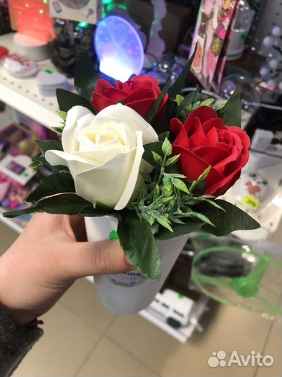 Мыльные розы букеты