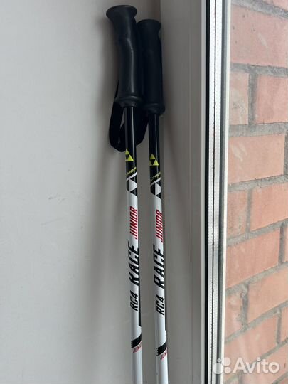 Палки горнолыжные Fischer RX4 Race Junior 80см