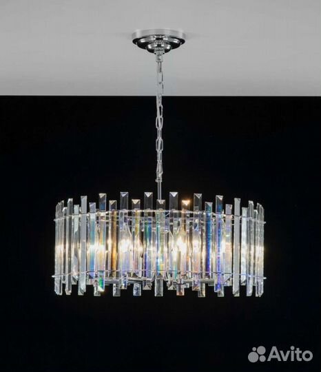 Люстра хром