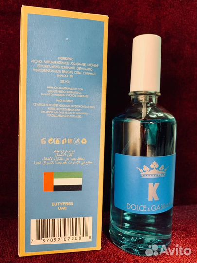 Духи Dolce&Gabanna K 100мл