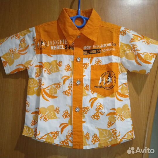 Рубашка новая на мальчика