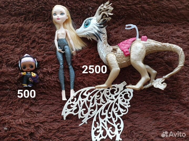 Куклы monster high, ever after high