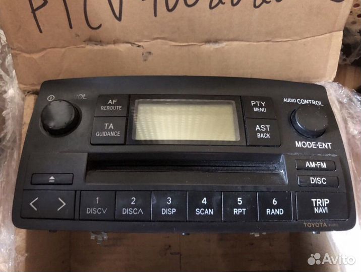 Магнитола toyota corolla e120