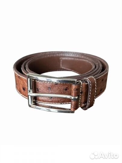 Ремень Prada кожа страуса