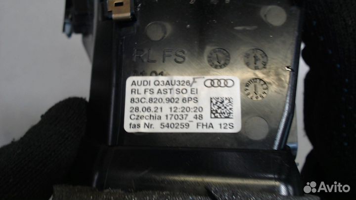 Дефлектор обдува салона Audi Q3 2018, 2021