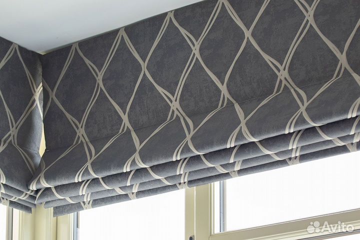 Римские шторы на заказ по индивидуальным замерам