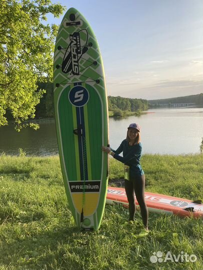 Сплав на сап бордах 13 августа по Жиздре