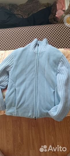 Флисовая кофта мужская 48