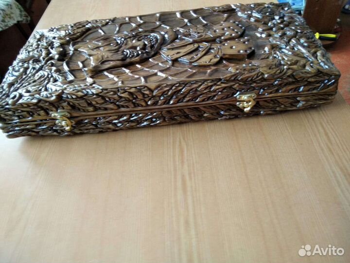 Нарды ручной работы резные