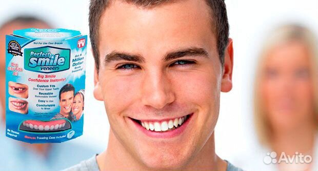 Накладные зубы виниры Perfect Smile