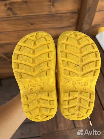 Резиновые сапоги Crocs C7 оригинал