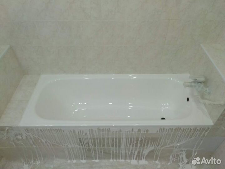 Покраска ванны реставрация. Восстановление эмали