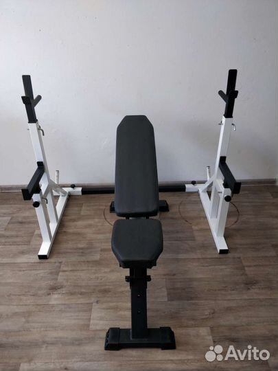 Скамья для жима,стойка для штанги