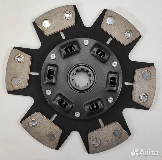 Диск сцепления металлокерамика BMW 6 лепестков дем