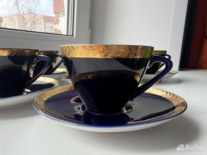 Сервиз лфз синий