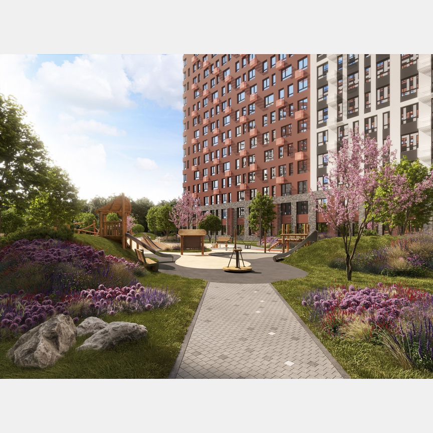 2-к. квартира, 68,7 м², 13/22 эт.