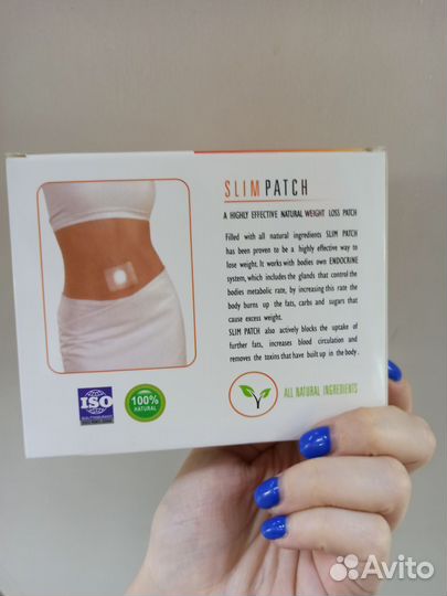 Пластырь для похудения, сжигание жира, потери веса