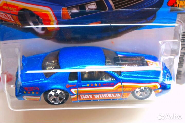 Hot Wheels 1986 Ford Thunderbird Pro Stock (Blue)