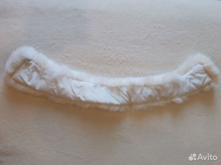 Меховой воротник песец