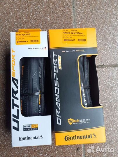 Шоссейные покрышки Continental