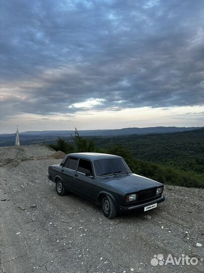 ВАЗ 2107 1.6 МТ, 2010, битый, 85 000 км