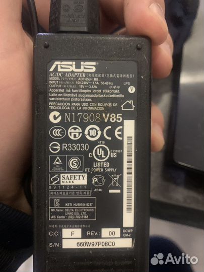 Блок питания для ноутбука asus 19v