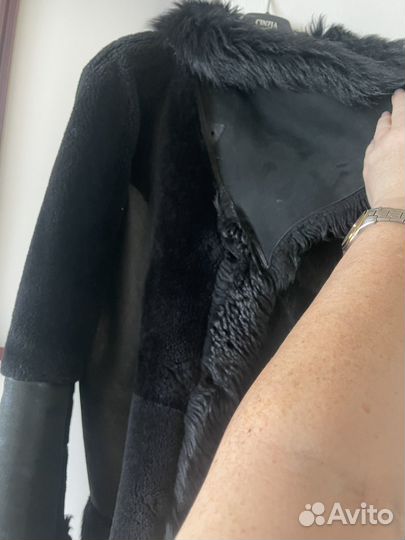 Дубленка натуральная женская короткая