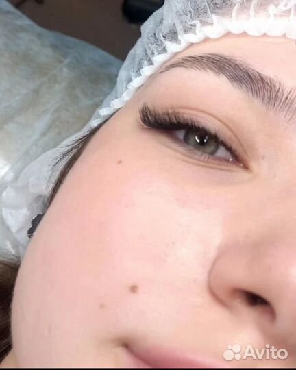 Наращивание ресниц,ламинирование ресниц и бровей