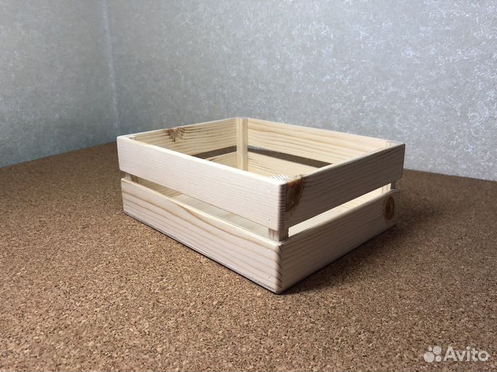 Деревянный ящик для хранения