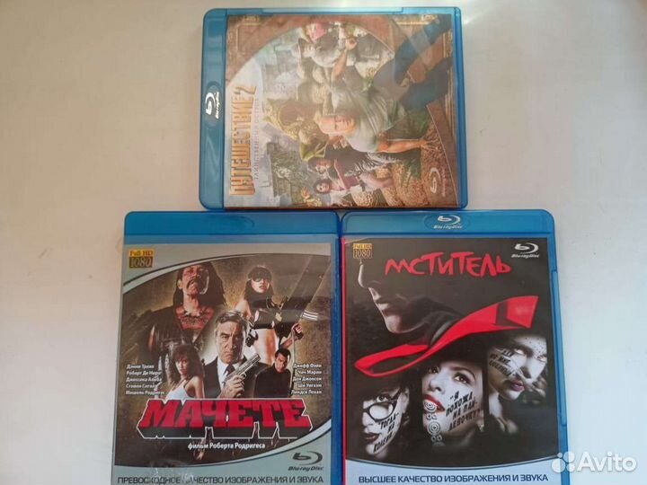 Blue ray диски, фильмы