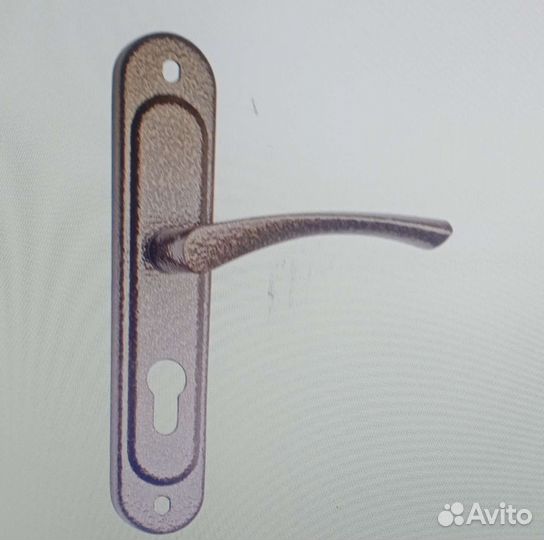 Замок врезной с ручкой