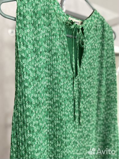 Платье сарафан плиссе летнее Mango 44/М