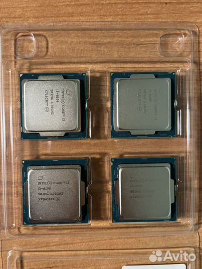 Процессор intel E3-1270V6, G5400, i3-6100, i3-3220