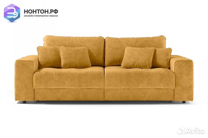 Диван еврокнижка Конте желтый