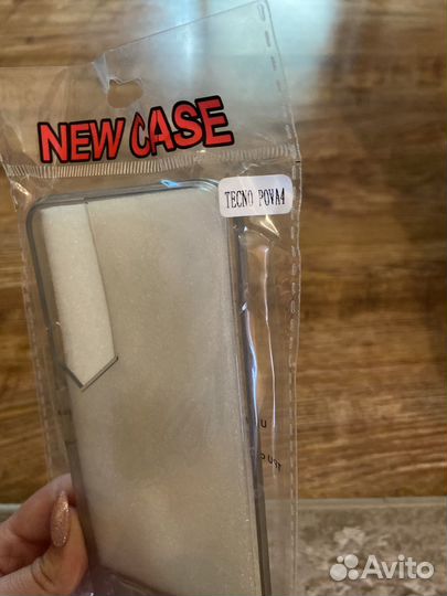 Чехол новый Tecno pova 4