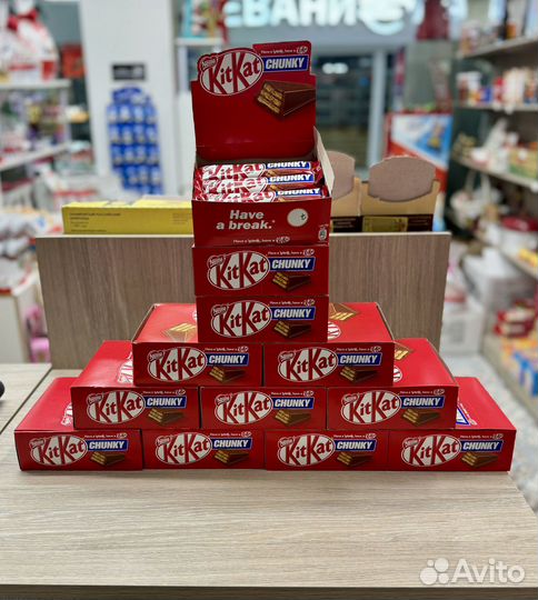 KitKat chanky и Киткат Япония, батончики Nestle