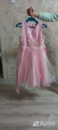 Платье для девочки новогоднее