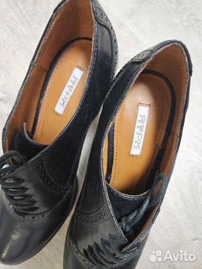 Ботильоны натуральная кожа geox 36