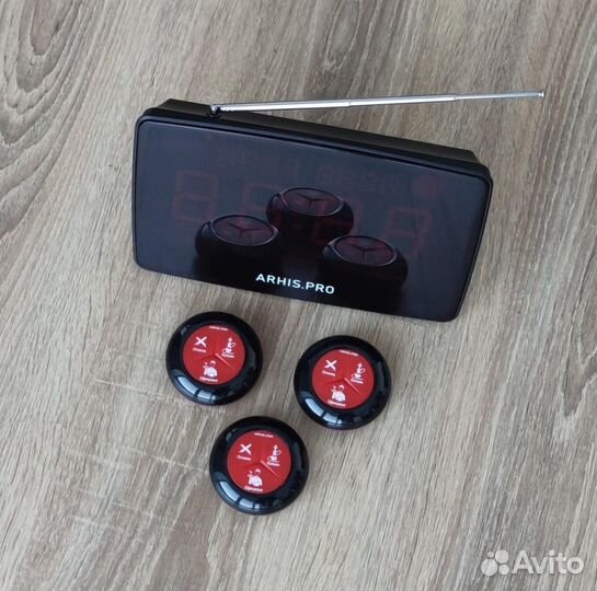 Комплект табло и кнопка вызова официанта