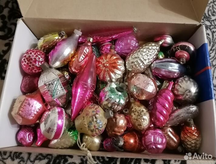 Елочные игрушки СССР
