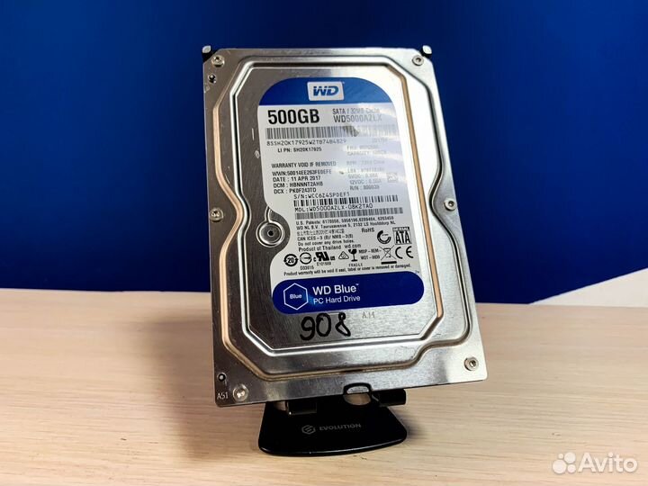 Жесткий диск для пк WD Blue 500Gb 908ч